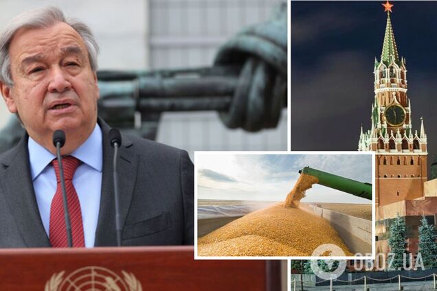 Генсек ООН закликав Росію повернутися до зернової угоди: заради 'продовольчої безпеки для всіх'