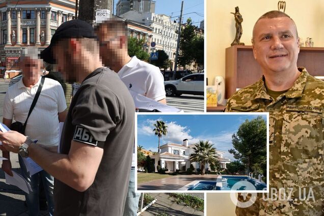 В Киеве задержали скандального одесского военкома Борисова, у семьи которого нашли виллу в Испании. Фото и все подробности