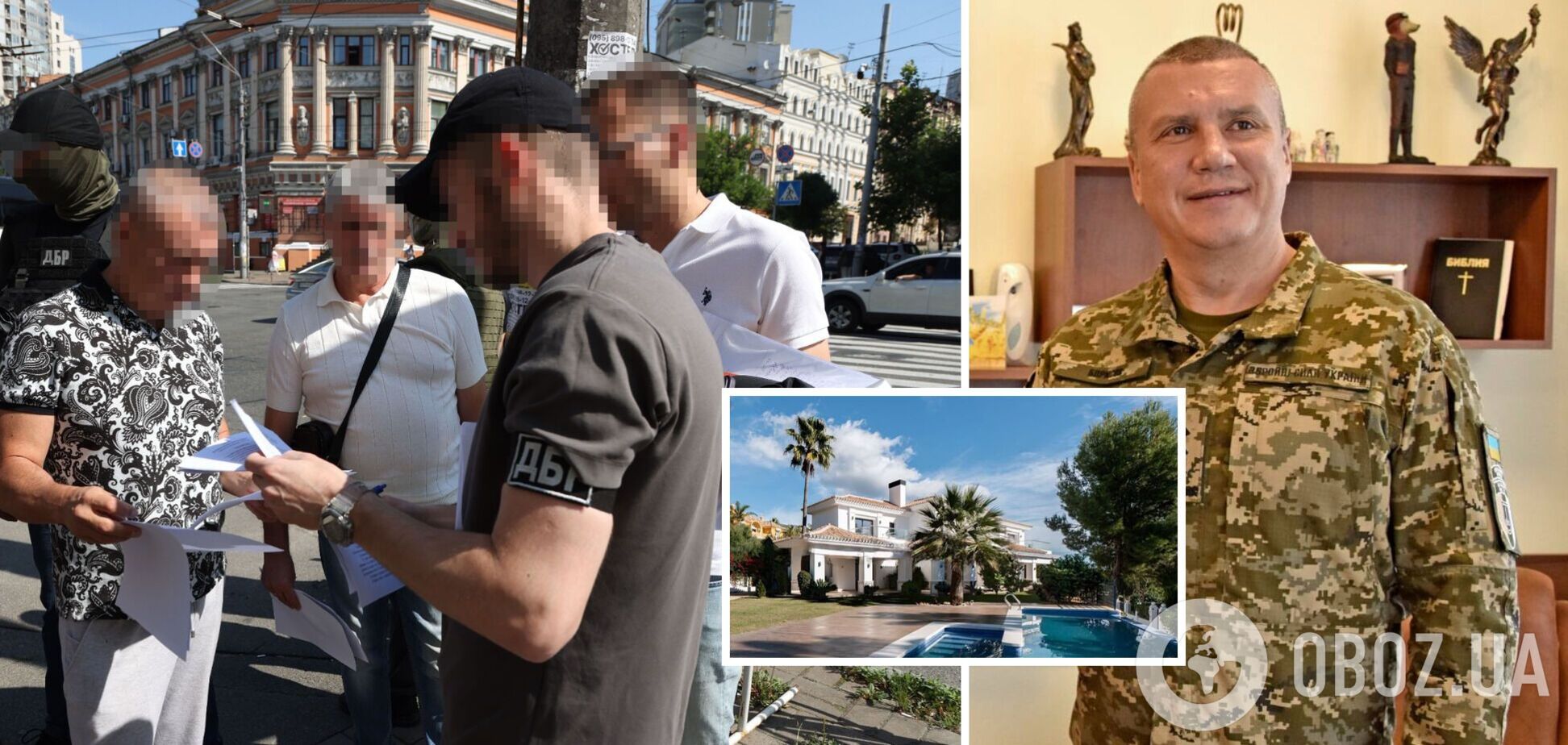 У Києві затримали скандального одеського військкома Борисова, у родини якого знайшли віллу в Іспанії. Фото і всі подробиці
