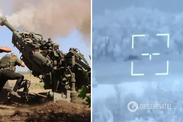'Есть попадание': украинские гвардейцы метко отработали по технике оккупантов на востоке. Видео