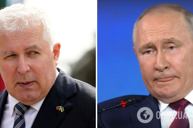 'Это выглядит глупо': министр обороны Литвы прокомментировал заявление Путина об 'оккупации мероприятия Украины'