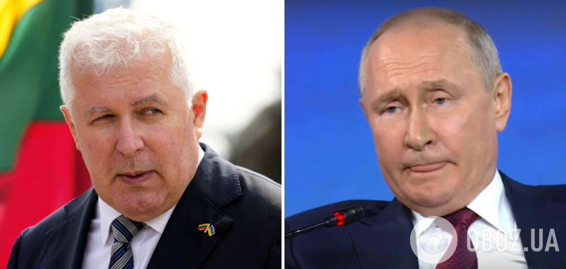 'Это выглядит глупо': министр обороны Литвы прокомментировал заявление Путина об 'оккупации мероприятия Украины'