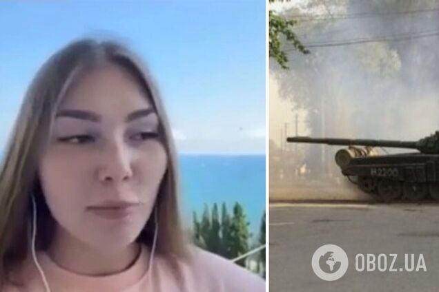 'В любой момент танк или БТР могут выехать на дорогу': пропагандистка расхвалила дорогу в Крым, но вспомнила о 'нюансах'. Видео