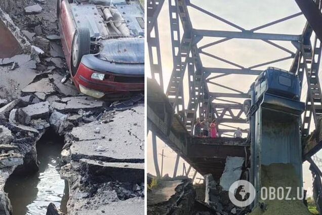 Обвал мосту