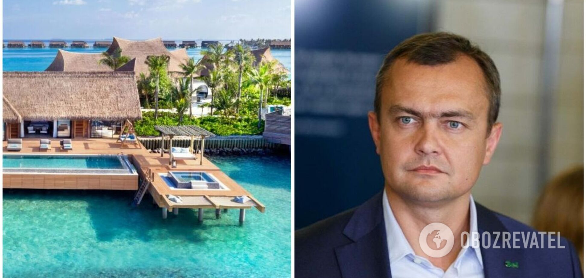 'Слуга народа' Аристов, отвечающий за нацбезопасность, засветился в отеле на Мальдивах: в партии отреагировали