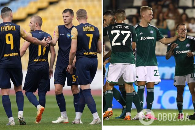 'Дніпро-1' – 'Панатинаїкос': результат та відео матчу Ліги чемпіонів