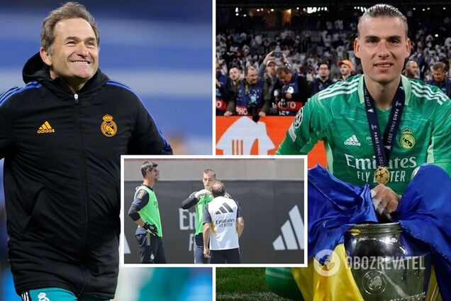 Ругался и бросал вещи: вратарь сборной Украины устроил разборки с тренером 'Реала'. Видео