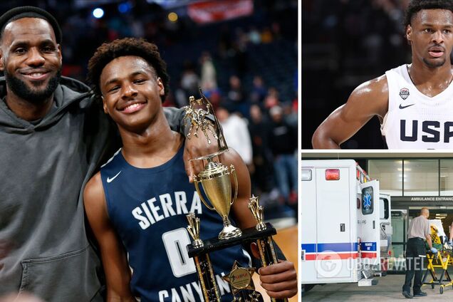 У сына легендарного Леброна Джеймса на тренировке остановилось сердце