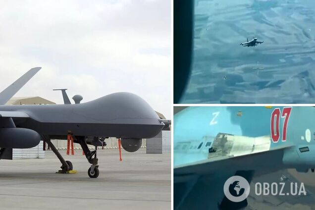 Російський винищувач Су-35 збив американський безпілотник Reaper над Сирією: у США відреагували. Відео