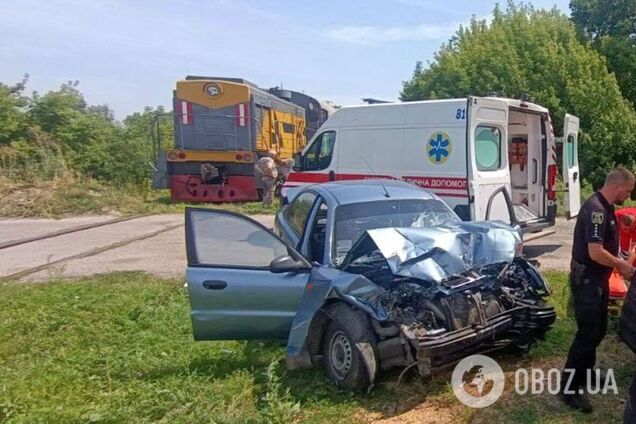 Водія легковика госпіталізували