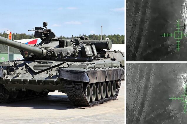 На Луганщині дрон за $500 знищив російський танк вартістю $2,2 млн. Відео 