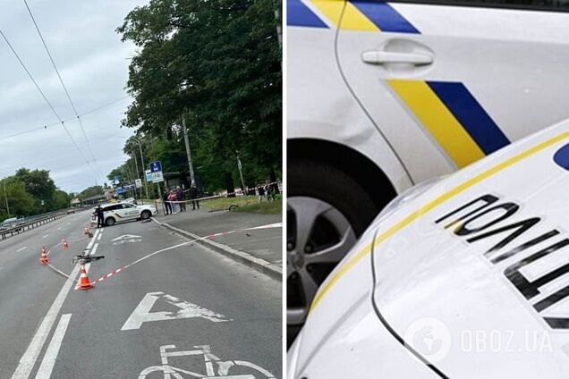 В Киеве будут судить водителя, сбившего малолетнего ребенка на велосипеде. Фото и видео