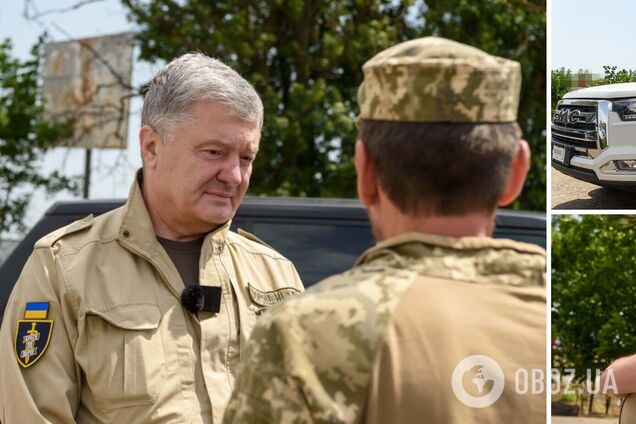 Порошенко привез технику подразделениям ПВО, прикрывающим небо над Одессой