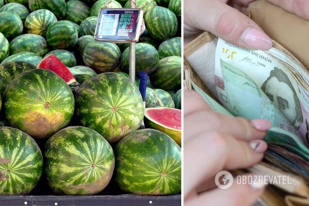 Цены на арбузы в Украине начали расти
