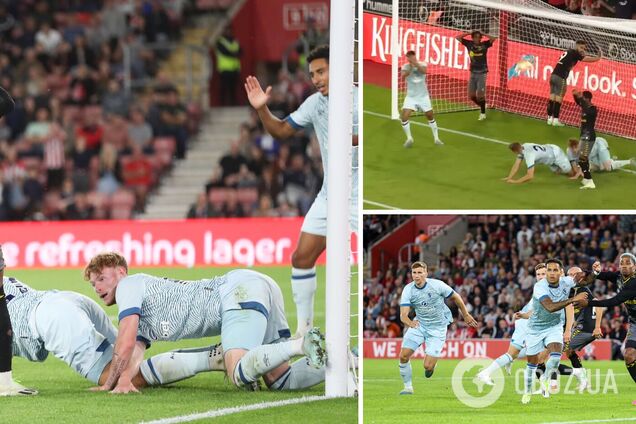 Вчинок Забарного у матчі АПЛ змусив схопитися за голову англійських футболістів. Відео