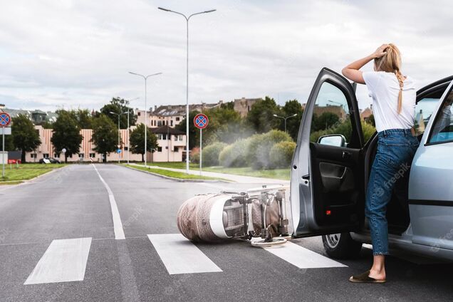 В Україні більшає ДТП через провину пішоходів або дітей