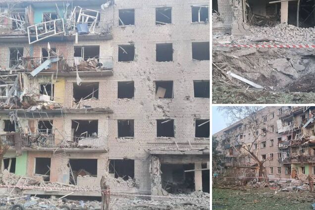 Окупанти вдарили авіабомбою по Харківщині, є влучання біля багатоповерхівки: одна людина загинула, є поранені. Фото