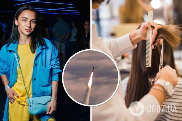 Танцовщица Илона Гвоздева во время ракетной атаки делала новую стрижку на паркинге при свете фонариков. Фото