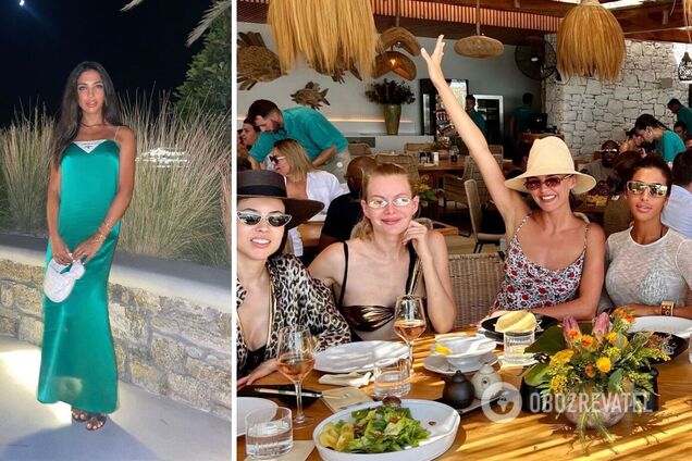 Дімопулос розважалася на Міконосі з ексдружиною російського олігарха. Фотофакт