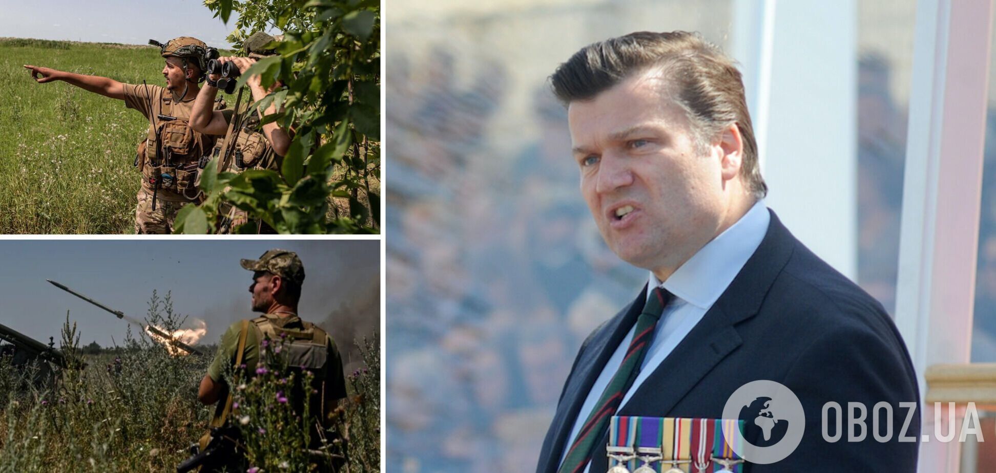 'Не голлівудський фільм': міністр збройних сил Британії заявив, що контрнаступ ЗСУ йде за планом