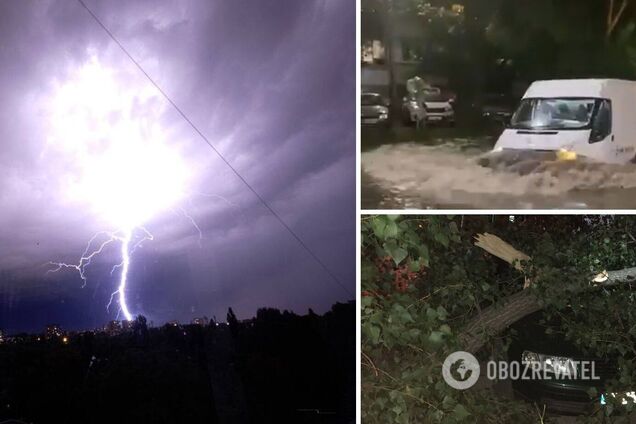 Днепр накрыла аномальная гроза: на улице был апокалипсис. Фото и видео