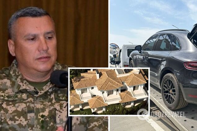 Бывший военком Одесской области Борисов лишился контроля над имуществом