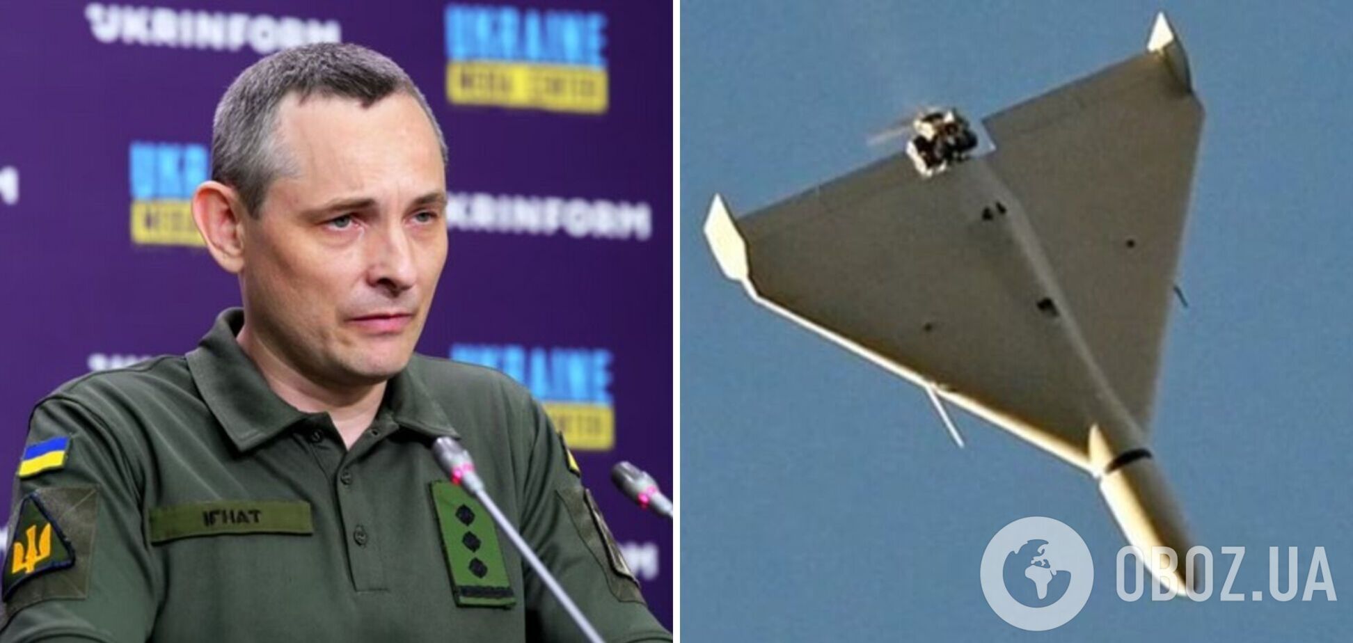 'Раздражают наши пилоты': Игнат указал на цель ночной атаки 'шахедами' на Украину