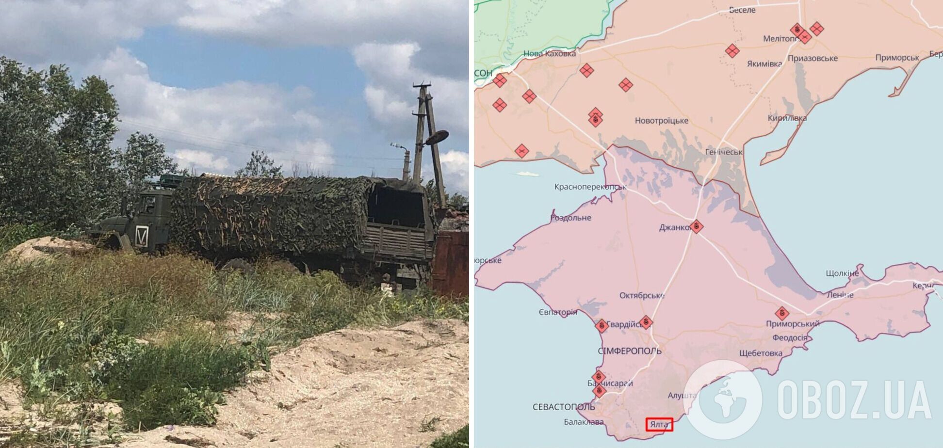 Оккупанты обустраивают военные базы на гражданских объектах в Крыму. Фото и видео