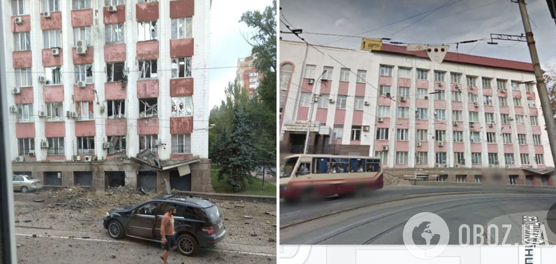 У Донецьку пролунав вибух: зруйновано будівлю так званого 'МВС ДНР'. Фото і відео
