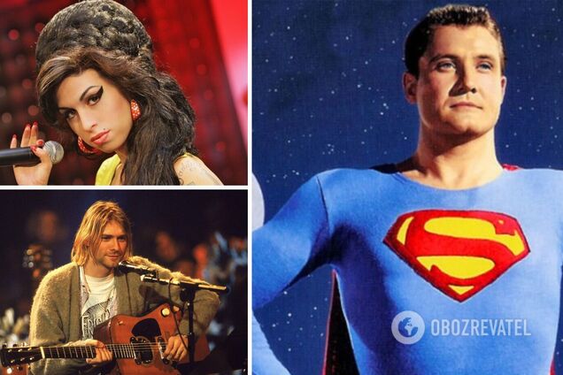 Известные звезды погибли на пике славы