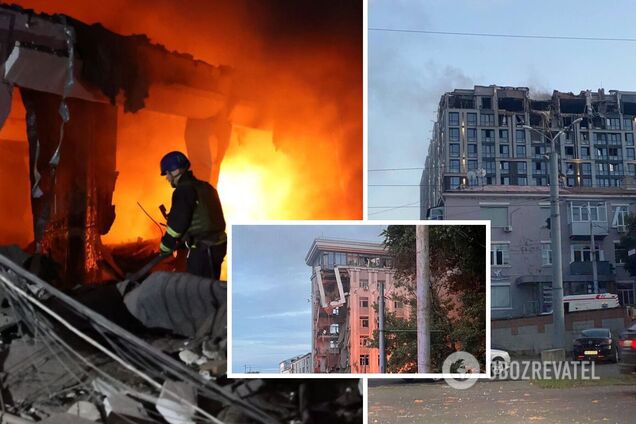 У Дніпрі та Запоріжжі пролунали вибухи: є влучання у житловий будинок 'балістикою'. Фото і відео