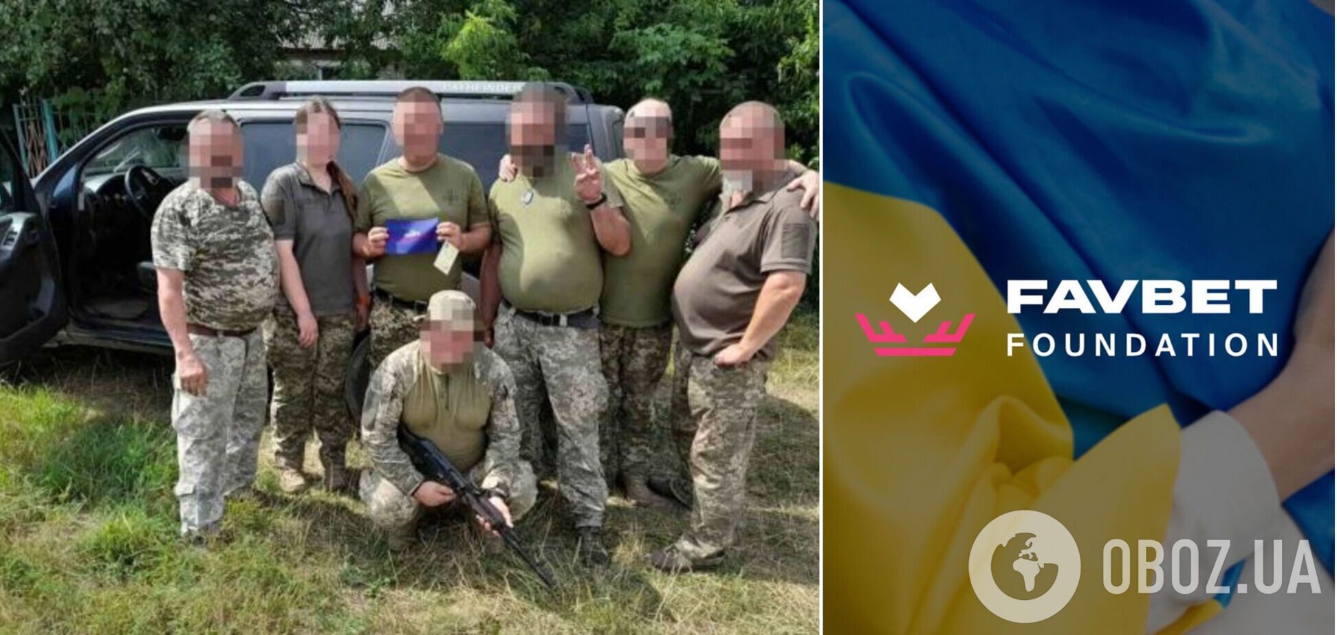 ЗСУ отримали черговий позашляховик Nissan від Favbet Foundation