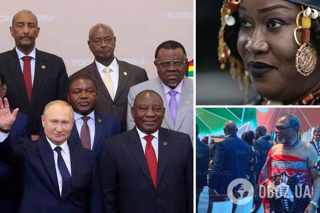 Справжня 'Гра престолів': мережу розвеселили вбрання африканських гостей на саміті в Петербурзі. Відео