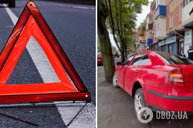 В Кривом Роге авто вылетело на тротуар и сбило беременную: женщина умерла в больнице. Фото и видео