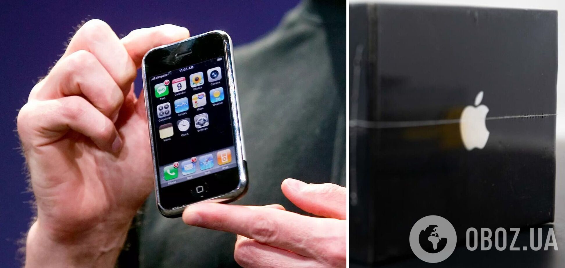 iPhone 2007 года ценится у коллекционеров