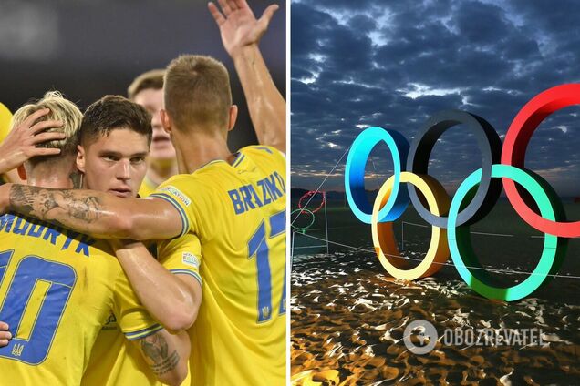 Сборная Украины по футболу впервые в истории вышла на Олимпиаду