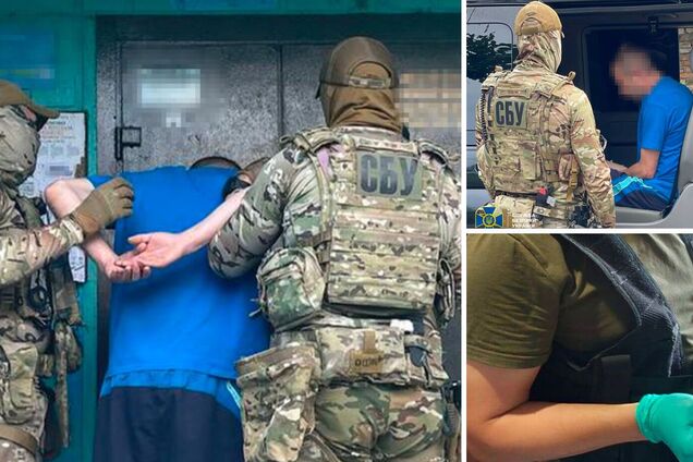 СБУ затримала зрадника України, який готував підрив залізниці на Черкащині і зливав ворогу дані про ППО. Фото