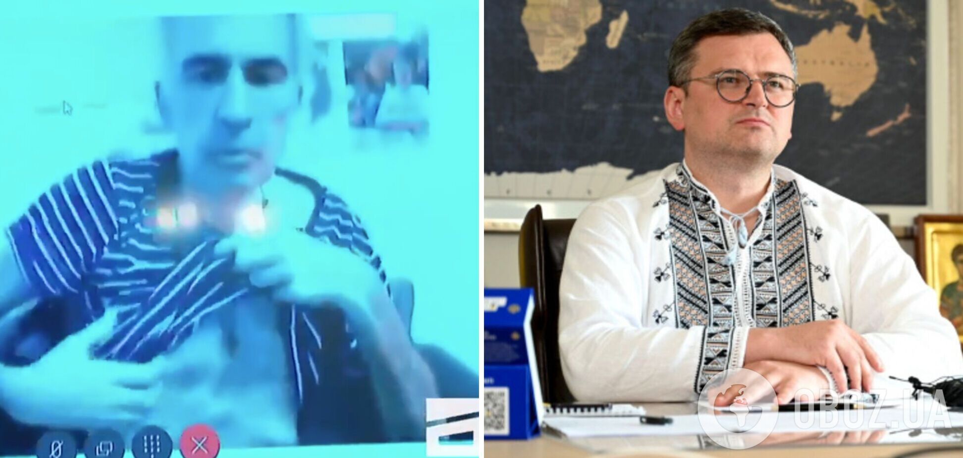 Грузинська влада заслуговує на жорстку реакцію: Дмитро Кулеба анонсував серйозну розмову з послом Грузії через ставлення до Саакашвілі