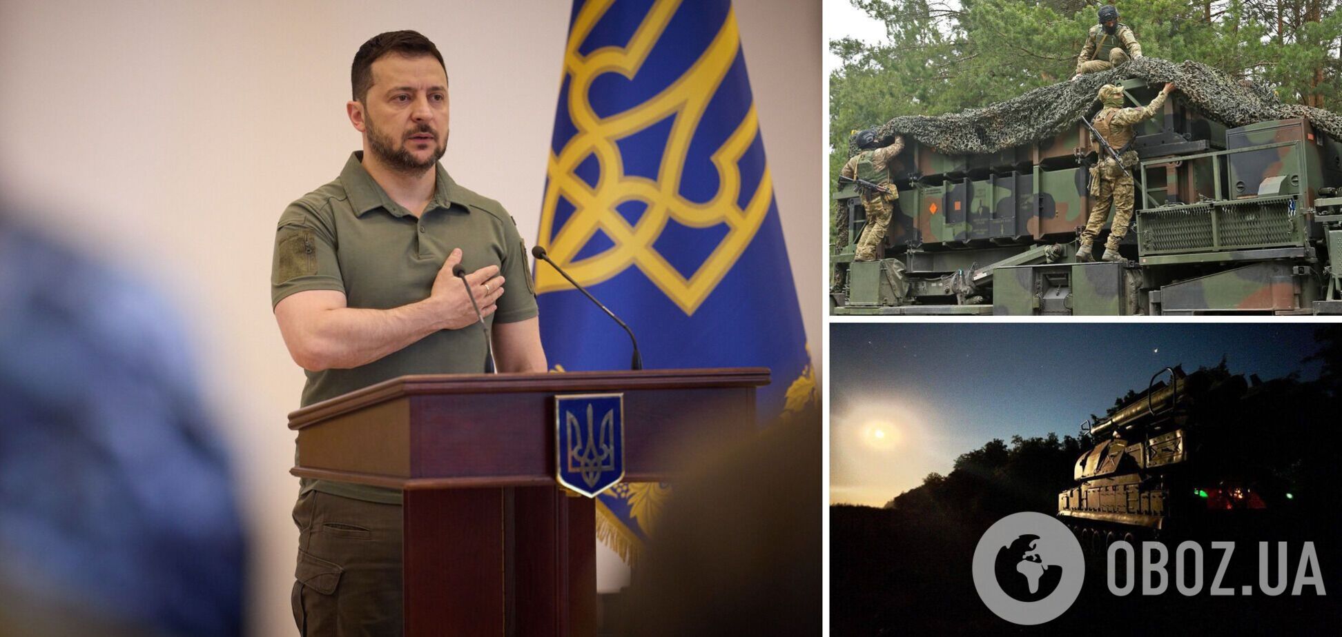 'Ваша работа вдохновляет': Зеленский поблагодарил зенитчиков, защищающих небо над Украиной
