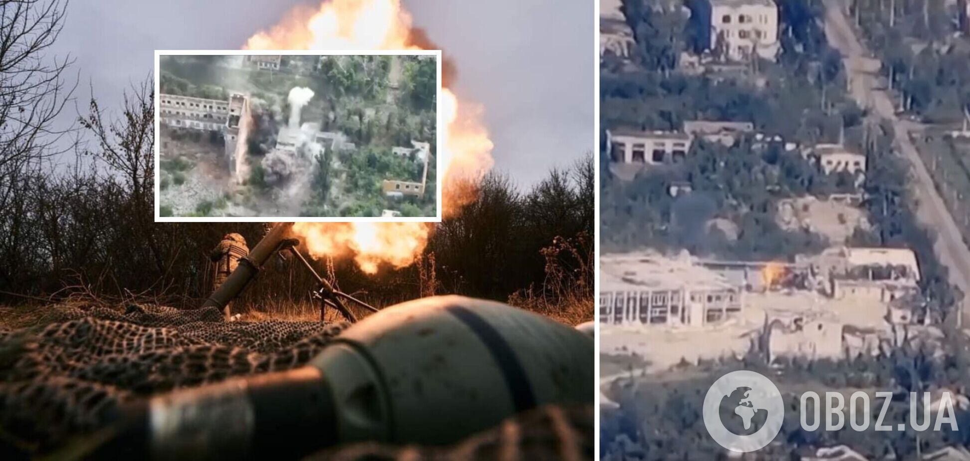 'Есть продвижение на флангах': Сырский показал обстановку на Бахмутском направлении. Видео