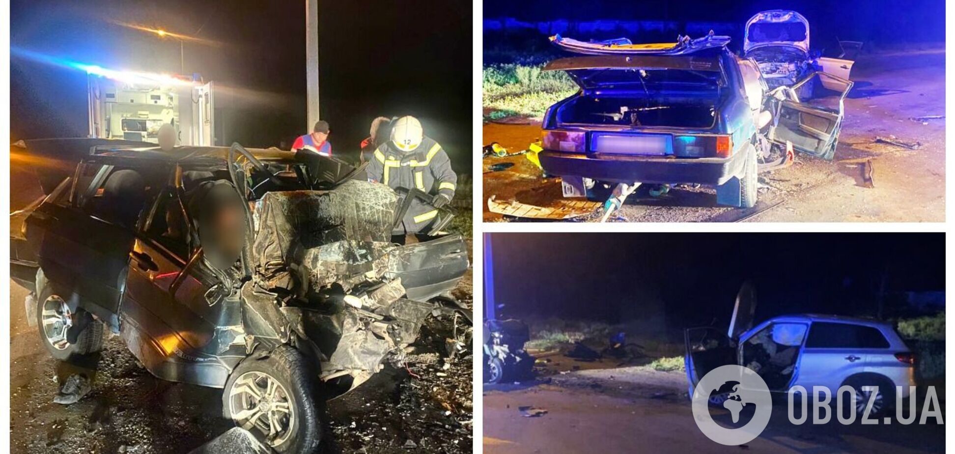 В Николаевской области произошло смертельное ДТП: погибли трое. Фото