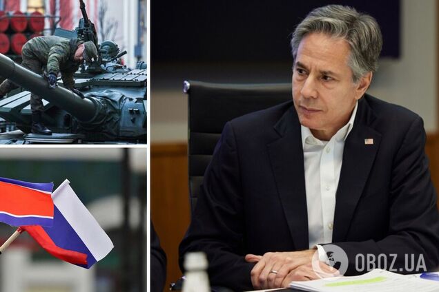 Блінкен: Росія відчайдушно шукає підтримку і зброю