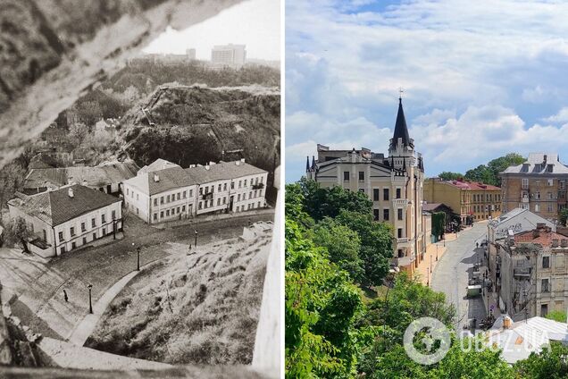 Замок Ричарда и Андреевский спуск