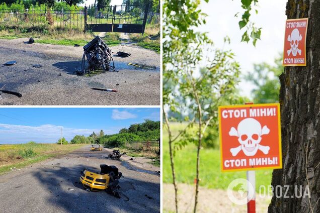 Взрыв произошел рядом с местным кладбищем