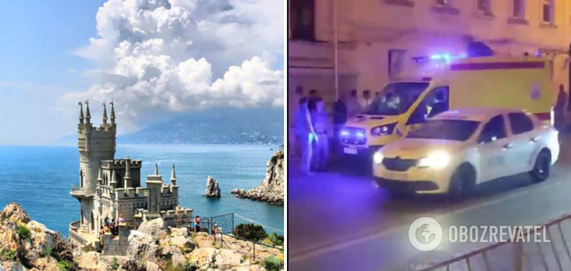 У Севастополі чоловік розбив 'коктейль Молотова' біля будівлі військової комендатури: що відомо