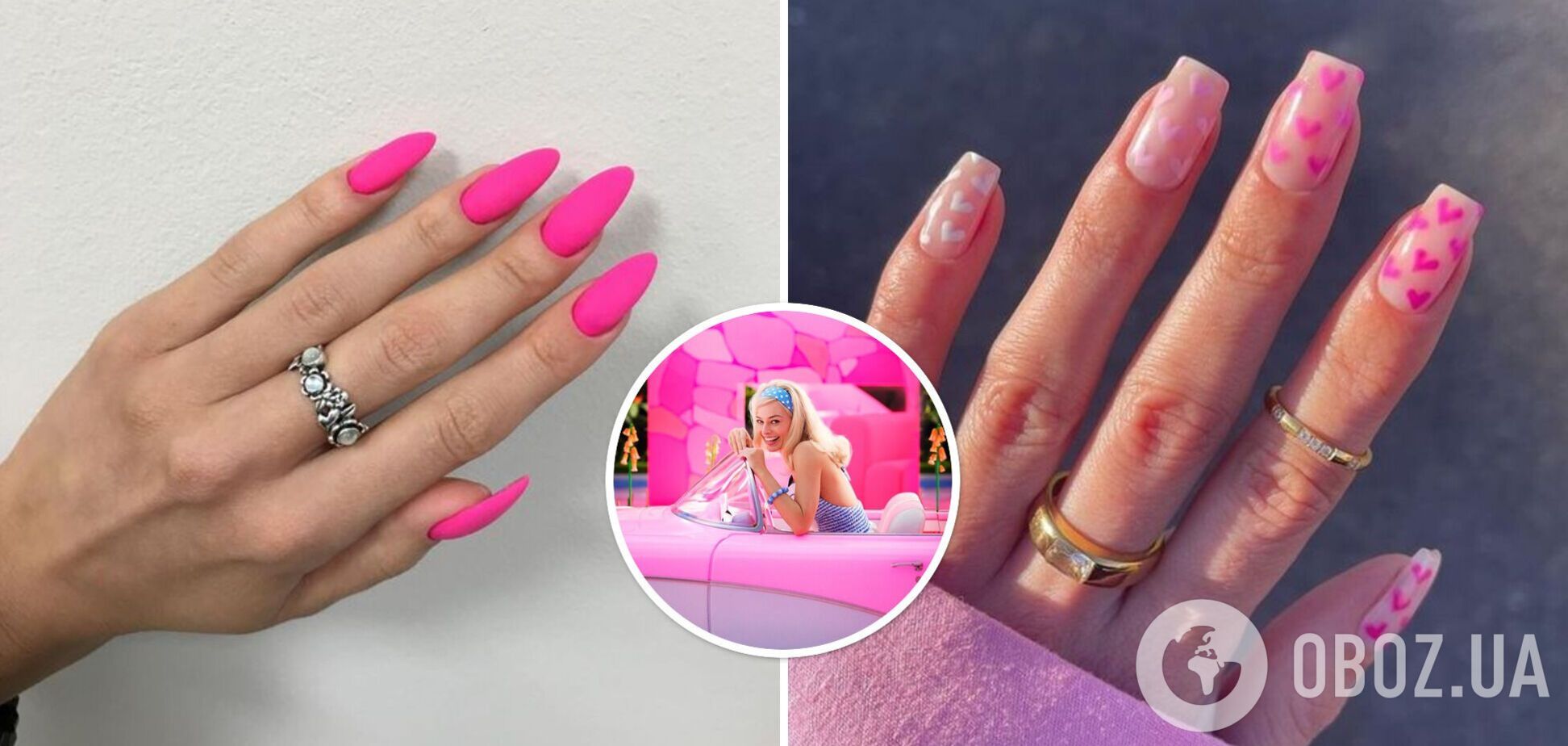 Это то, что вам нужно! Лучшие идеи маникюра в стиле Barbiecore: тренд задала Марго Робби. Фото