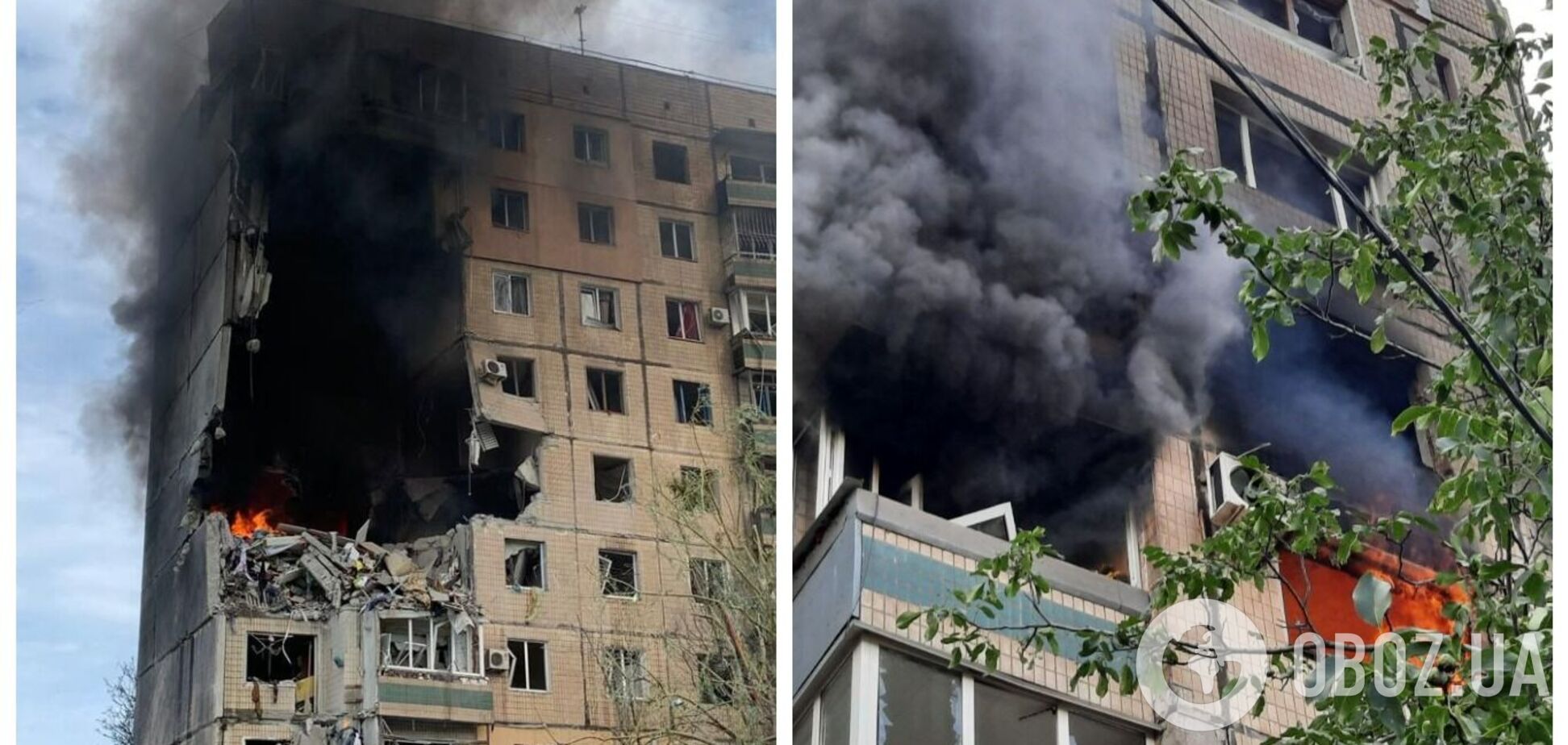 У Кривому Розі врятували дитину в будинку, по якому влучила ракета РФ: який вигляд має місце трагедії зараз. Фото і відео