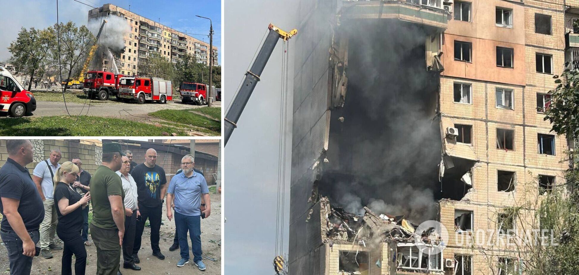 Число раненых в результате атаки РФ на Кривой Рог возросло до 31 человека: под завалами могут быть 8 человек. Фото и видео