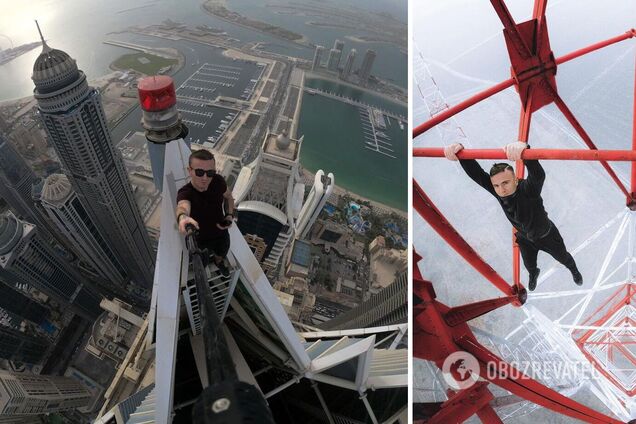 Кинув виклик смерті, але програв: знаменитий каскадер загинув, зірвавшись із 68 поверху. Його останнє фото викликало суперечки