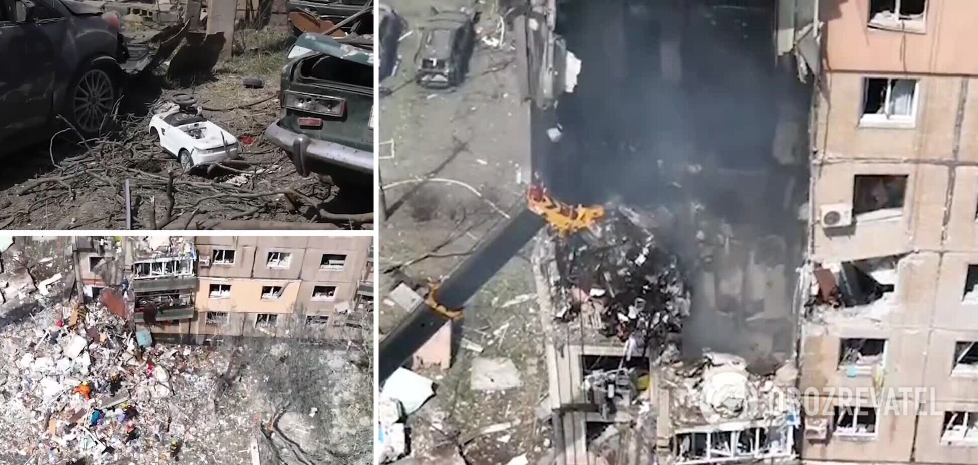 'Було дві балістичні ракети': Зеленський розкрив деякі подробиці обстрілу Кривого Рогу. Відео